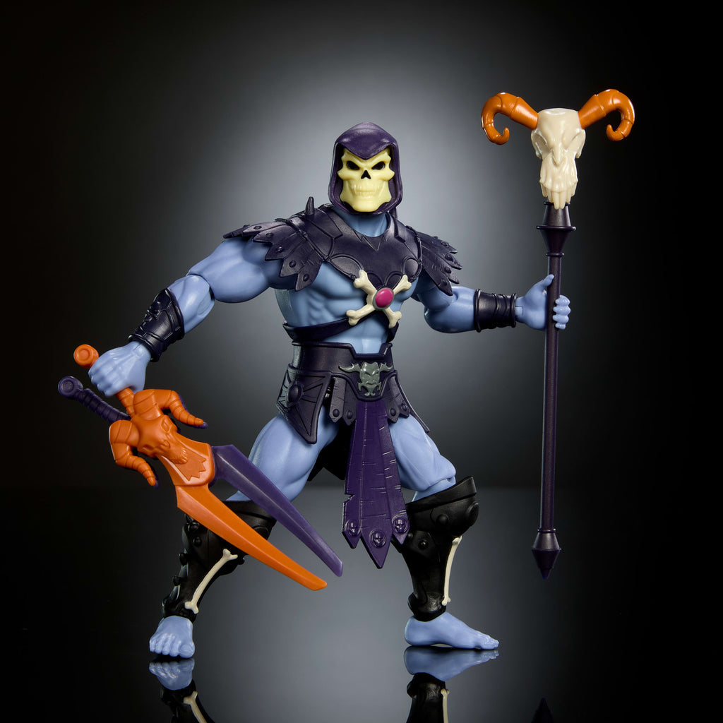 14 cm'lik Masters of the Universe Origins 200X Çizgi Film Koleksiyonu İskeletor aksiyon figürü oyuncağı