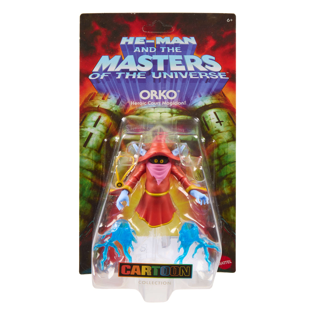14 cm'lik Masters of the Universe Origins 200X Çizgi Dizi Koleksiyonu Orko aksiyon figürü