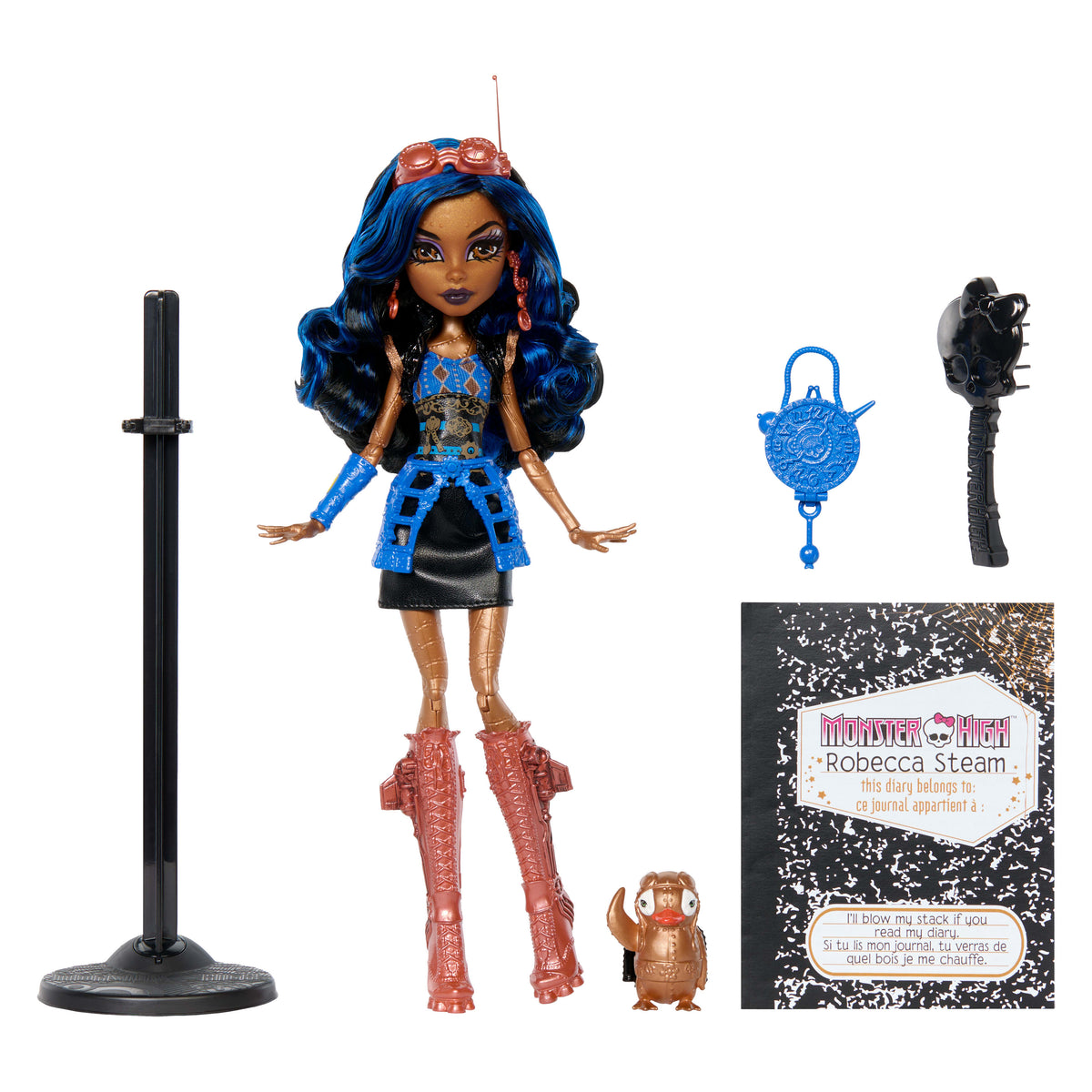 Monster High Robecca Steam Bebek