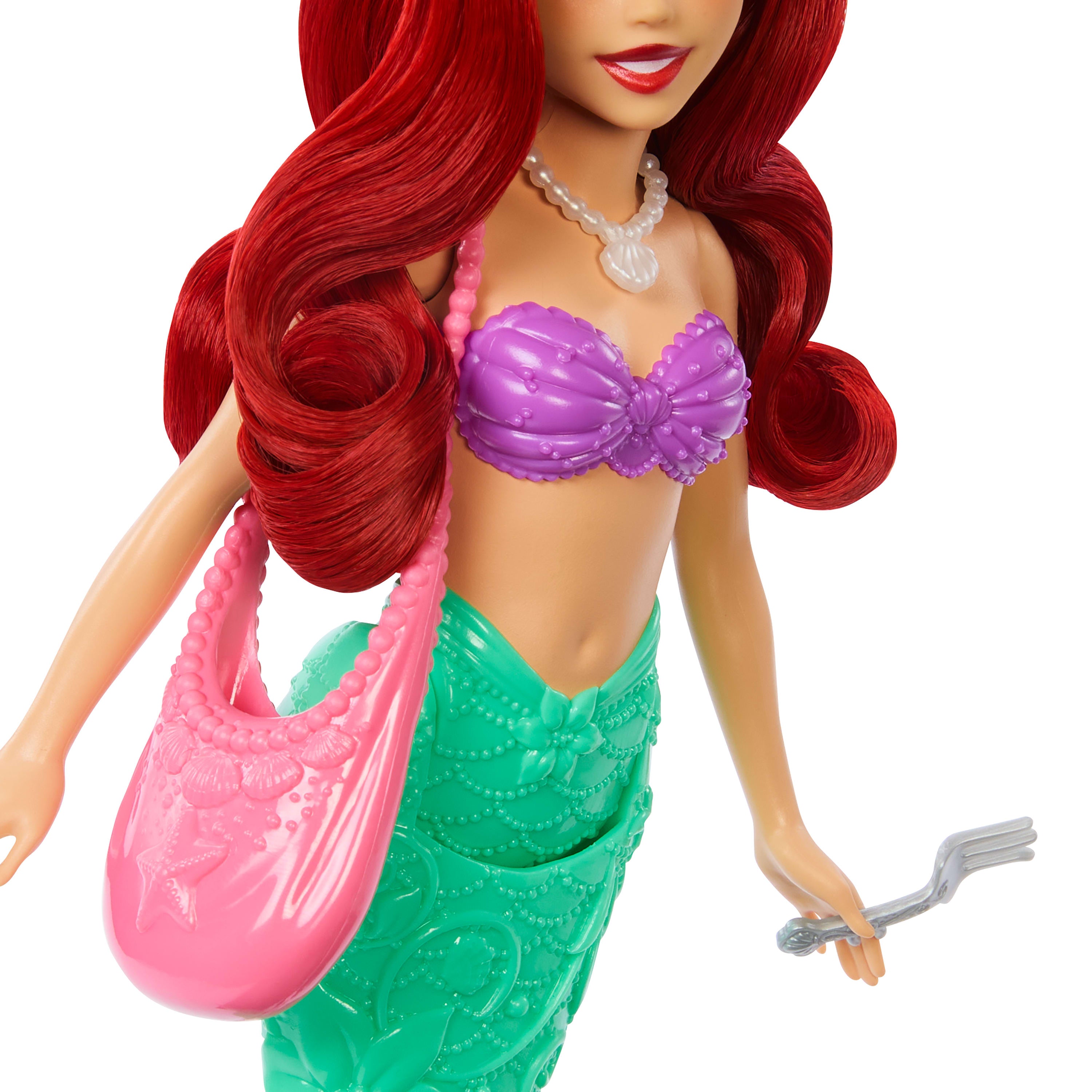Disney Prensesi Okyanus Hikayeleri Ariel deniz kızı bebek, Sebastian figürü ve 4 aksesuar