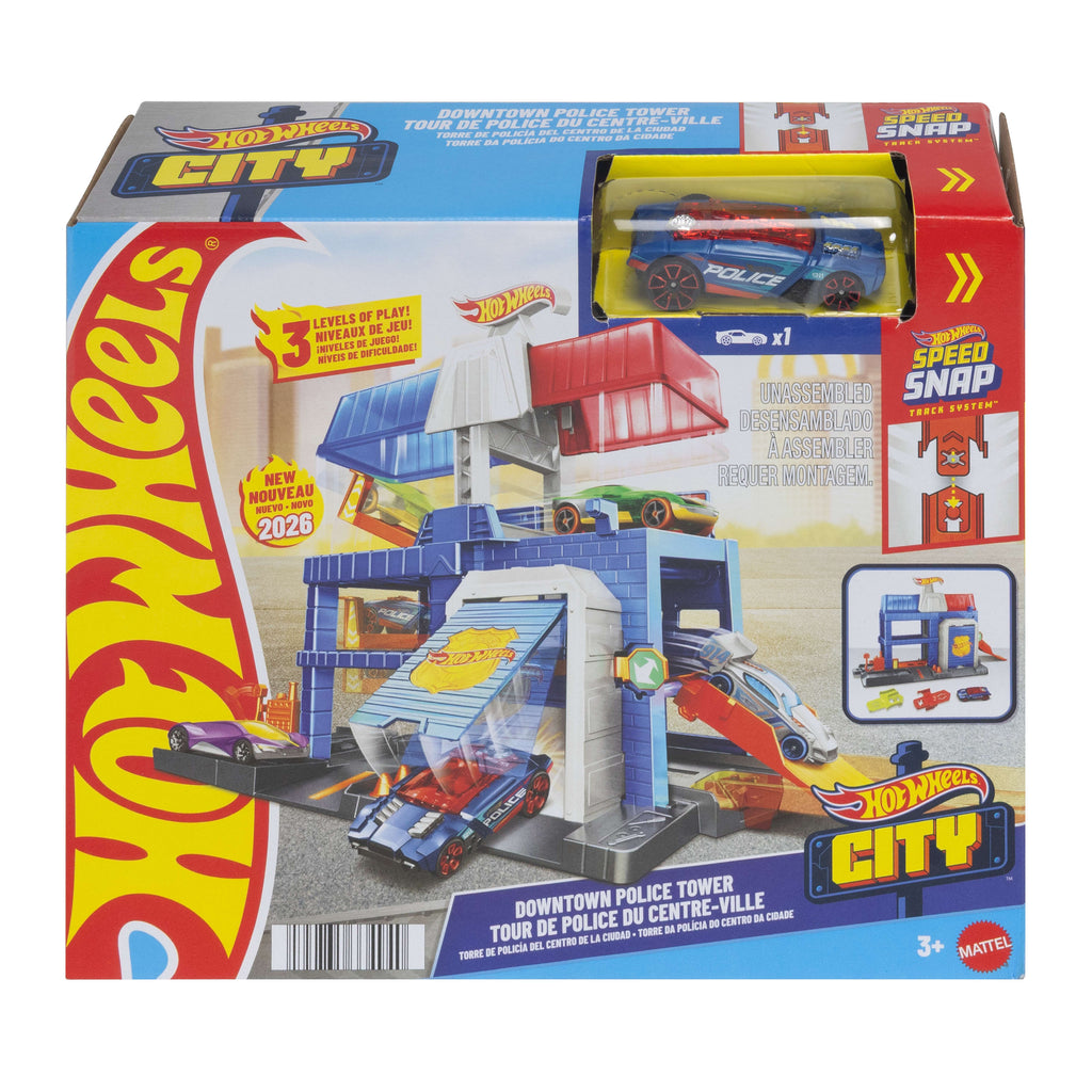 Hot Wheels City Şehir Merkezi Polis Kulesi Oyun Seti