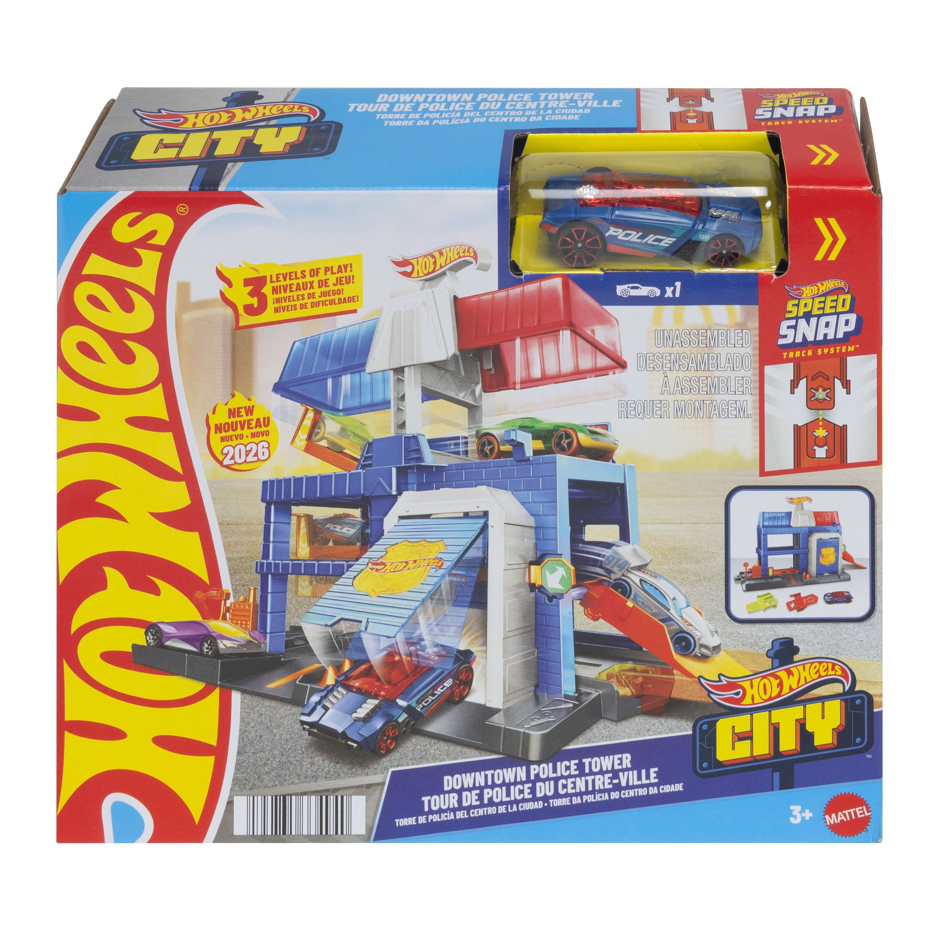 Hot Wheels City Şehir Merkezi Polis Kulesi Oyun Seti