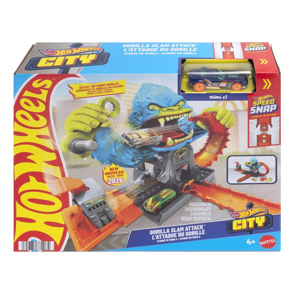 Hot Wheels City Dev Goril Saldırısı Oyun Seti