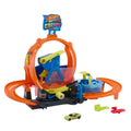 Hot Wheels City Mega Loop Araba Yıkama Oyun Seti - Renk Değiştiren Color Shifters Araçlı