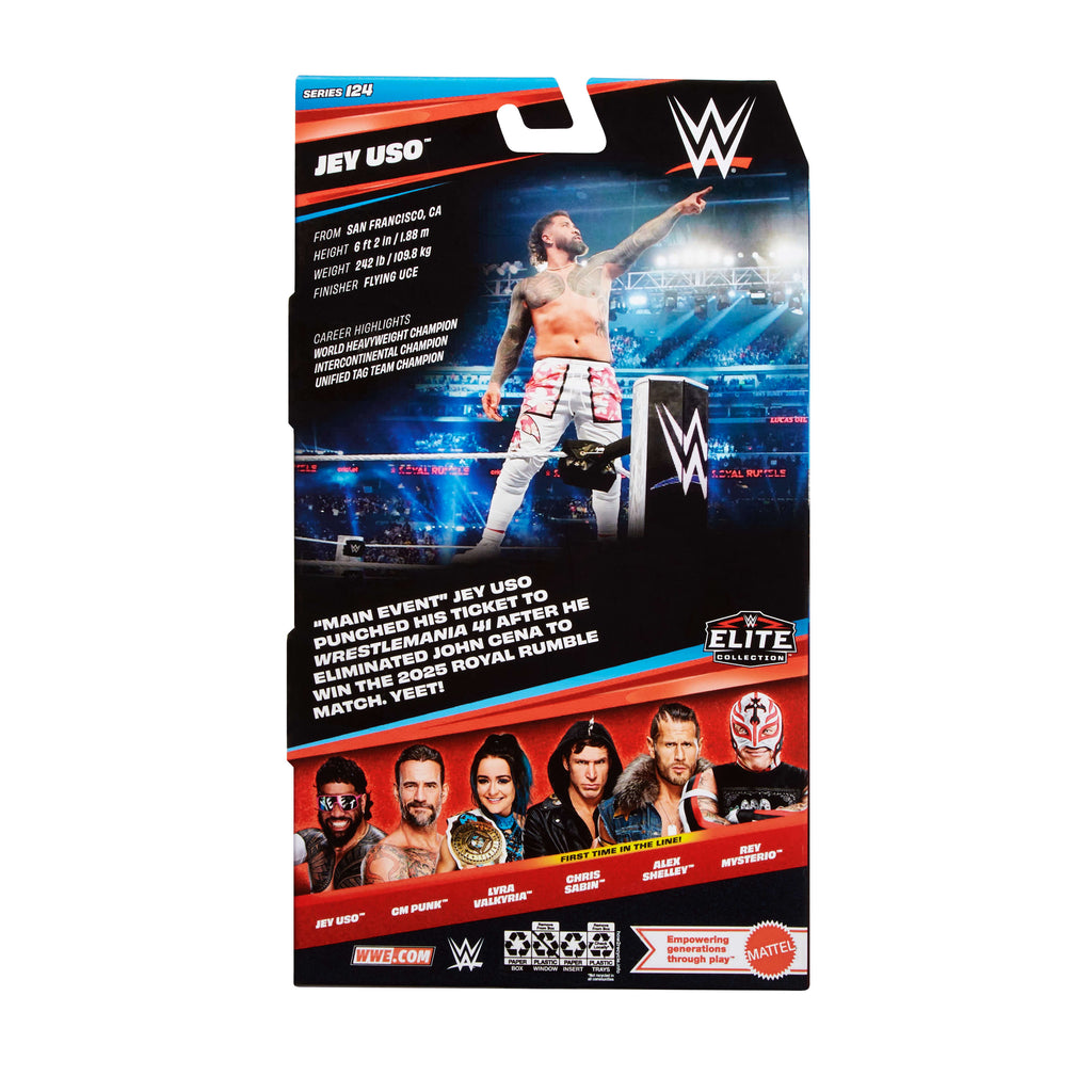 WWE Jey Uso Aksiyon Figürü (16 cm)