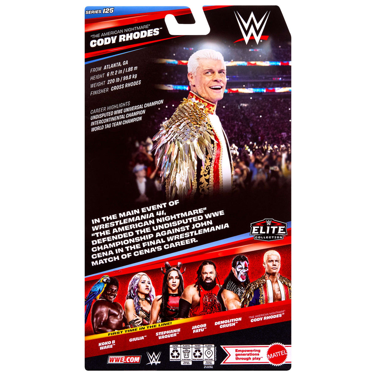 WWE Cody Rhodes Aksiyon Figürü (16 cm)