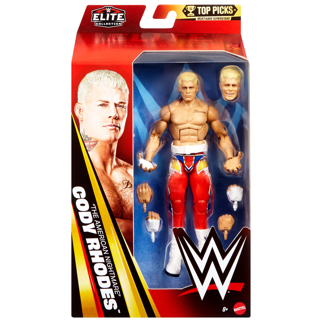 WWE 'The American Nightmare' Cody Rhodes Aksiyon Figürü ve Aksesuarları (16 cm)