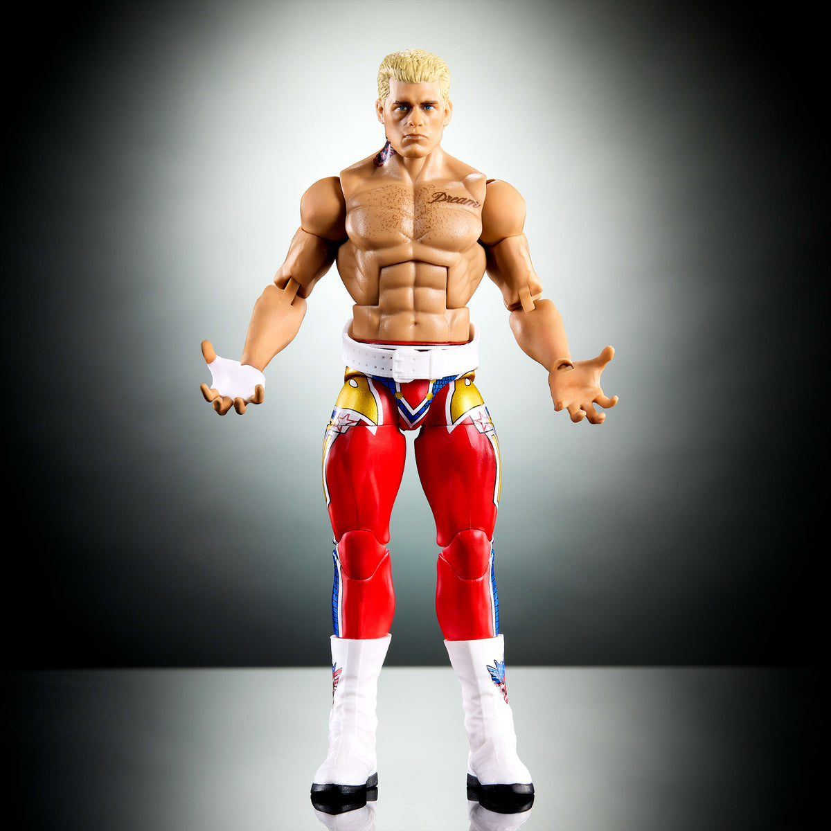 WWE 'The American Nightmare' Cody Rhodes Aksiyon Figürü ve Aksesuarları (16 cm)