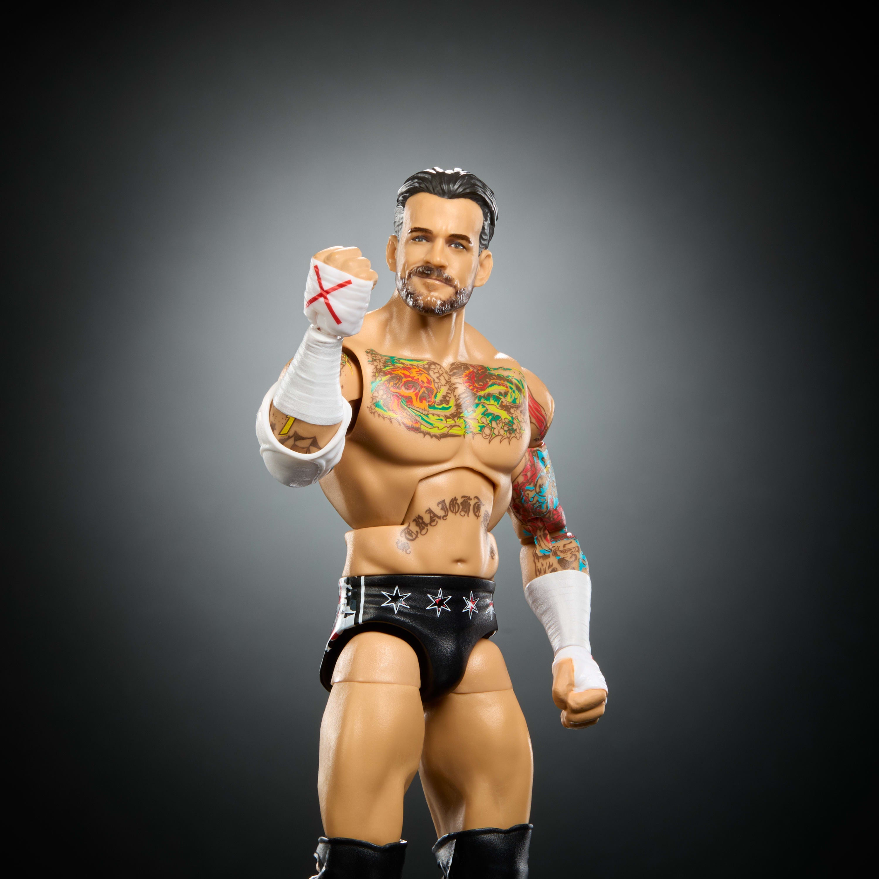 WWE CM Punk Aksiyon Figürü ve Aksesuarları (16 cm)