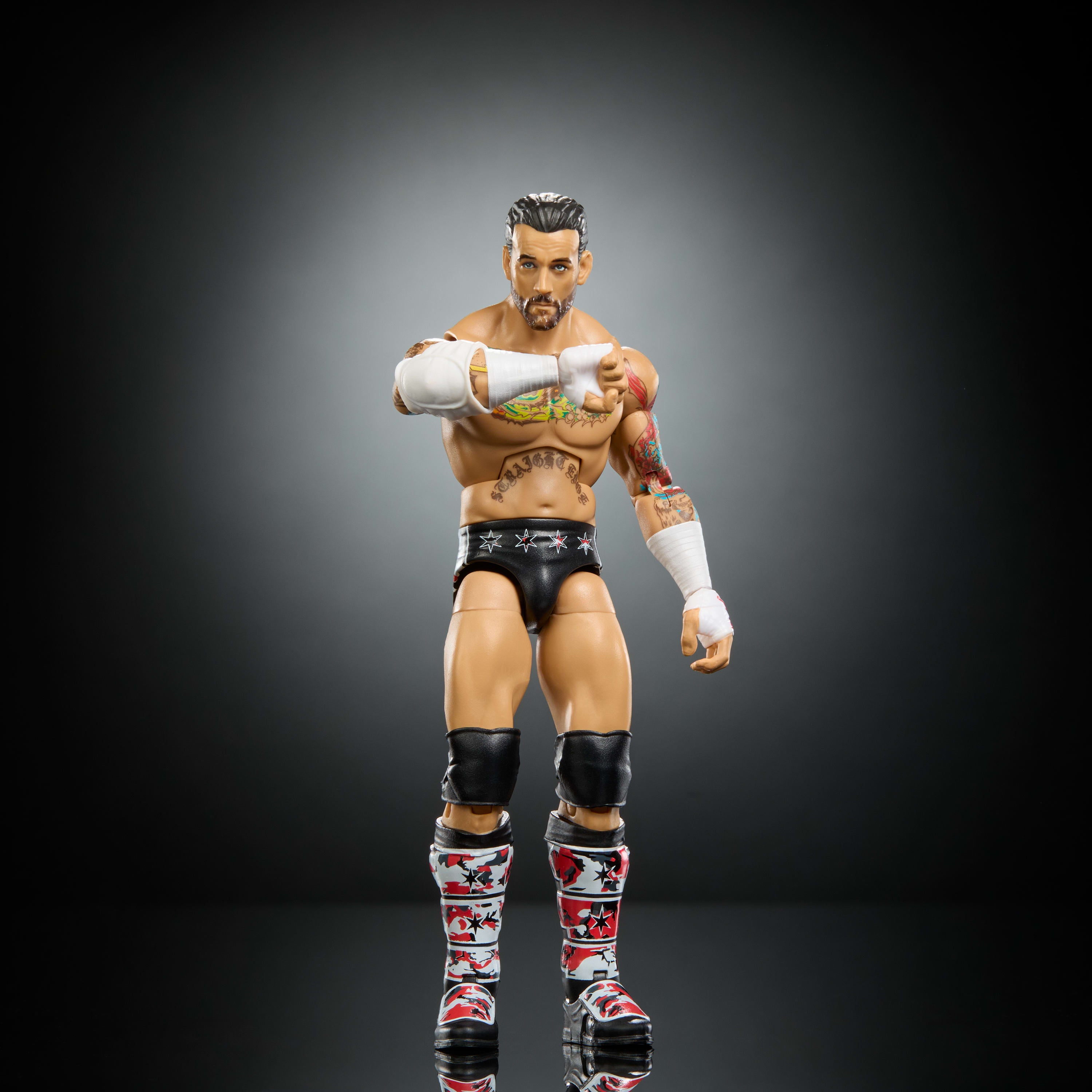 WWE CM Punk Aksiyon Figürü ve Aksesuarları (16 cm)