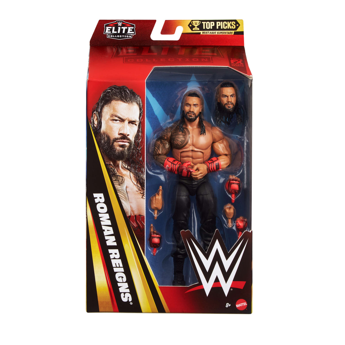 WWE Roman Reigns Aksiyon Figürü ve Aksesuarları (16 cm)