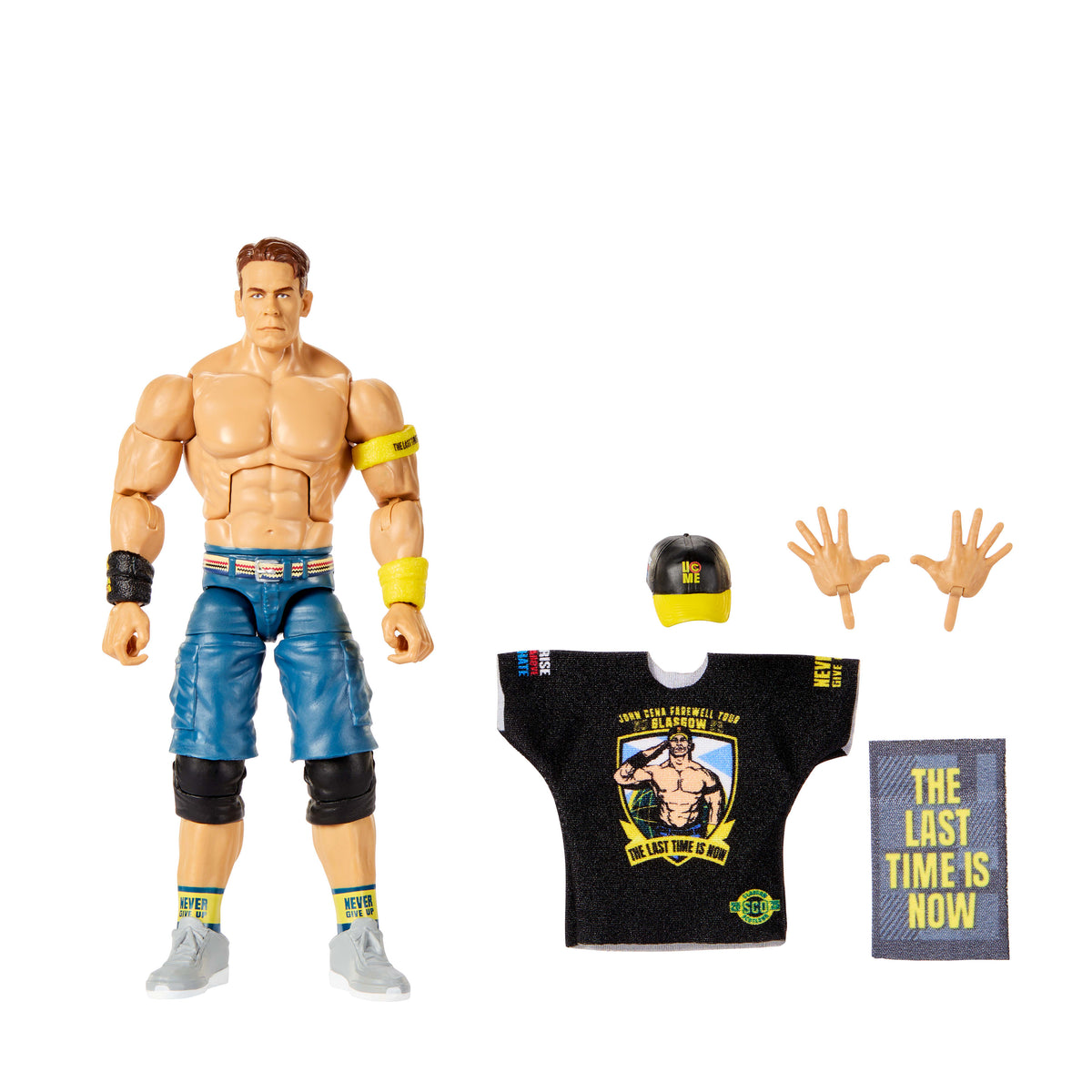 WWE John Cena Aksiyon Figürü ve Aksesuarları (16 cm)