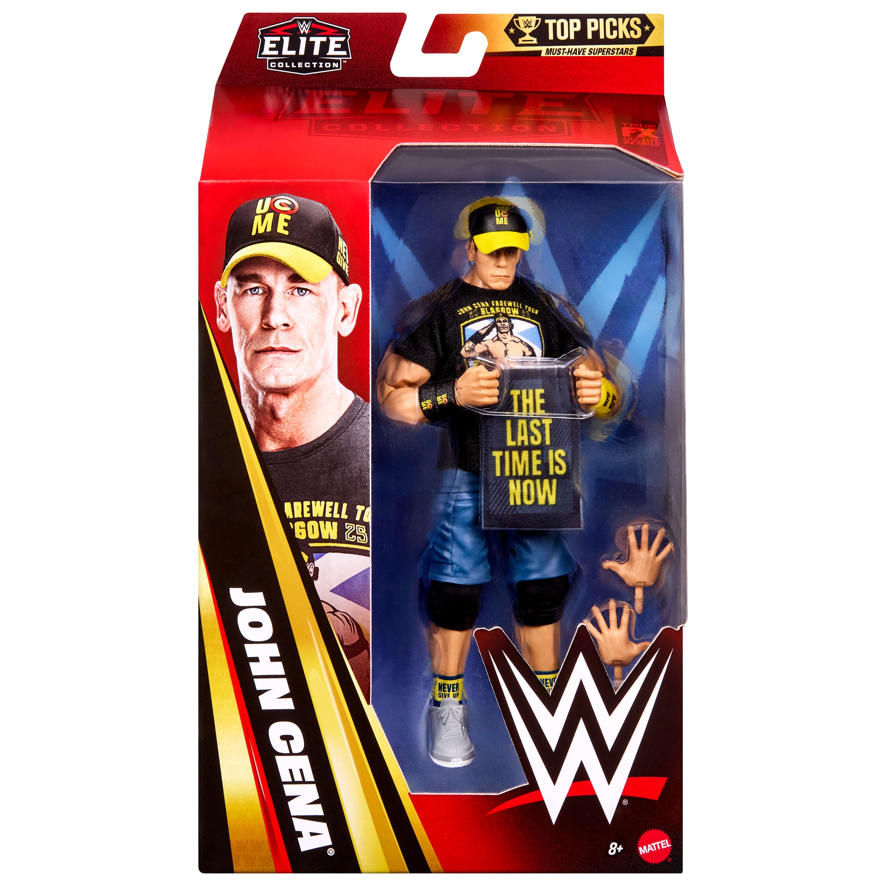 WWE John Cena Aksiyon Figürü ve Aksesuarları (16 cm)