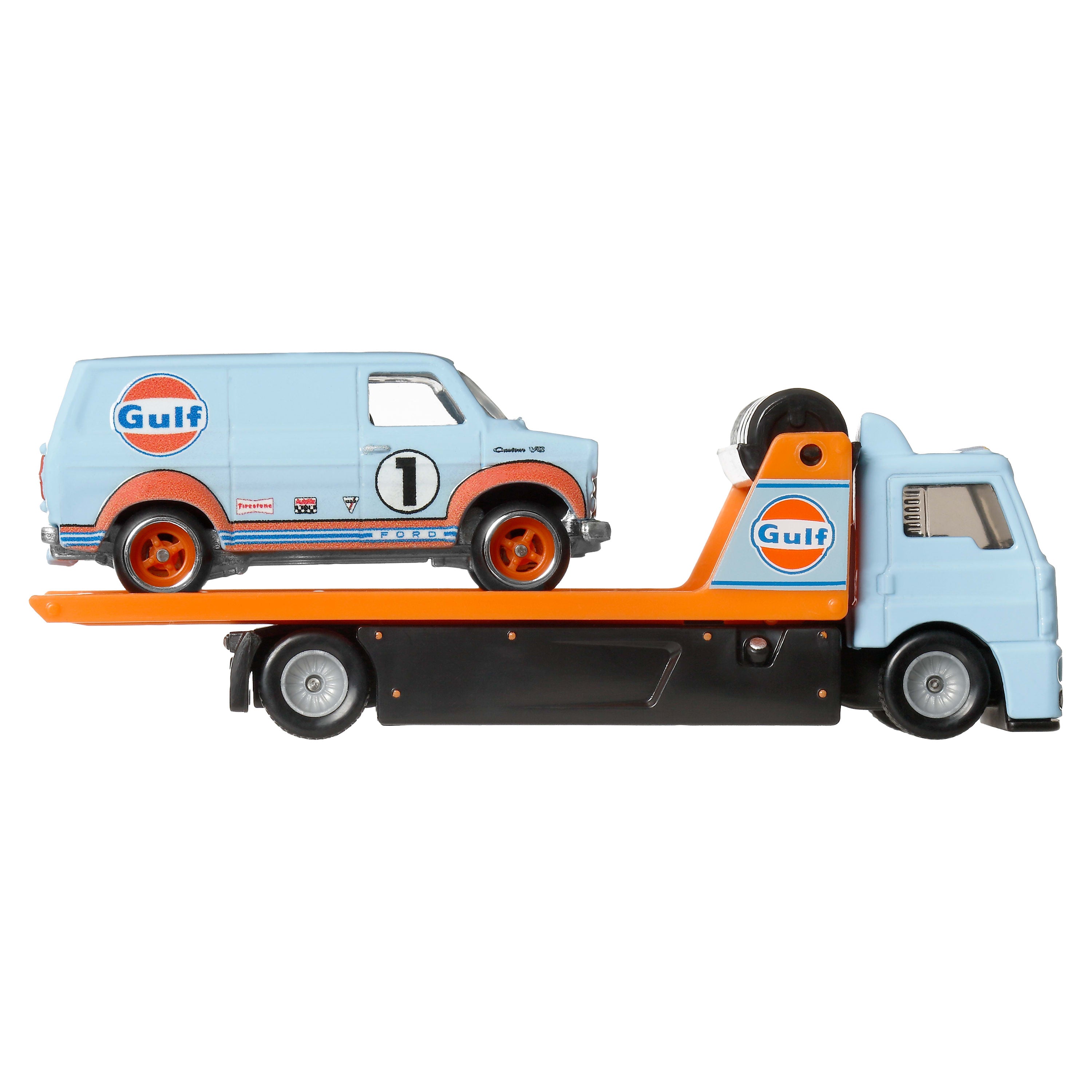 Hot Wheels Premium Koleksiyoncu Teşhir Seti - Gulf Racing (4'lü)