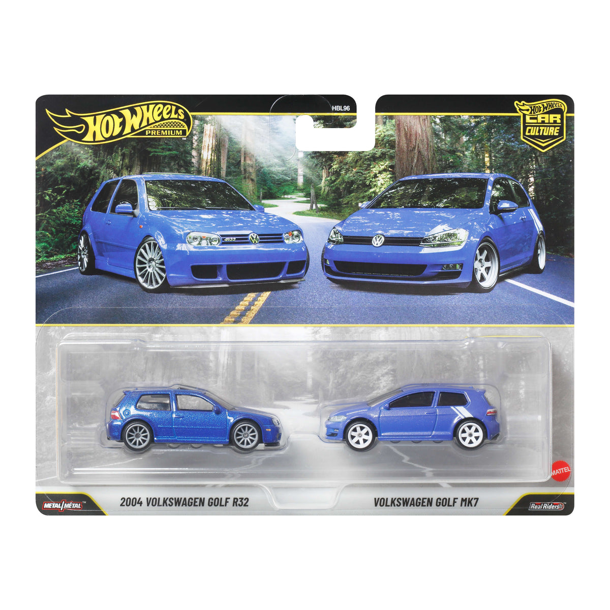Hot Wheels Premium Car Culture 2'li Set - Volkswagen Golf