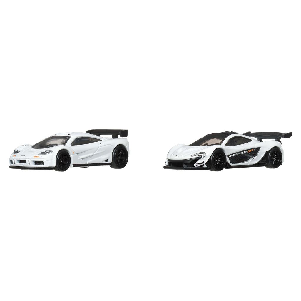 Hot Wheels Premium Car Culture 2'li Set - Beyaz McLaren'ler (White McLarens)
