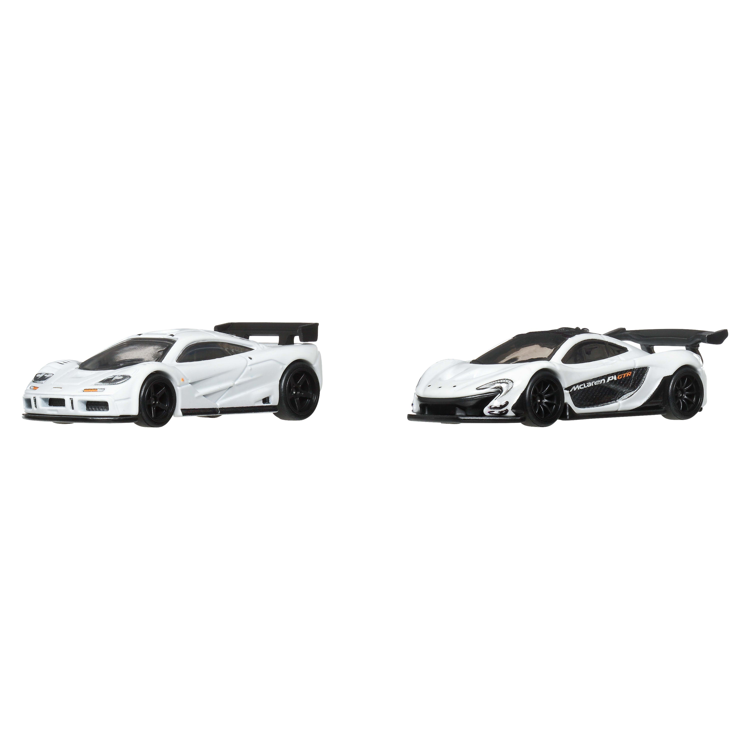 Hot Wheels Premium Car Culture 2'li Set - Beyaz McLaren'ler (White McLarens)