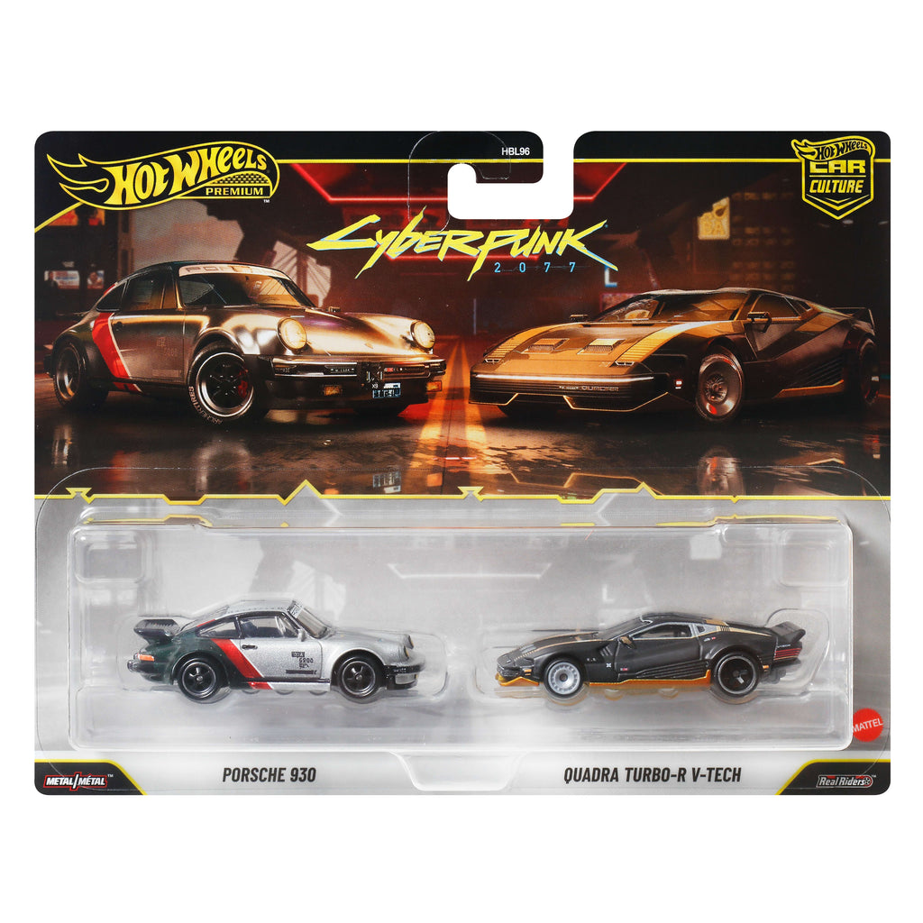 Hot Wheels Premium Car Culture 2'li Set - Cyberpunk 2077