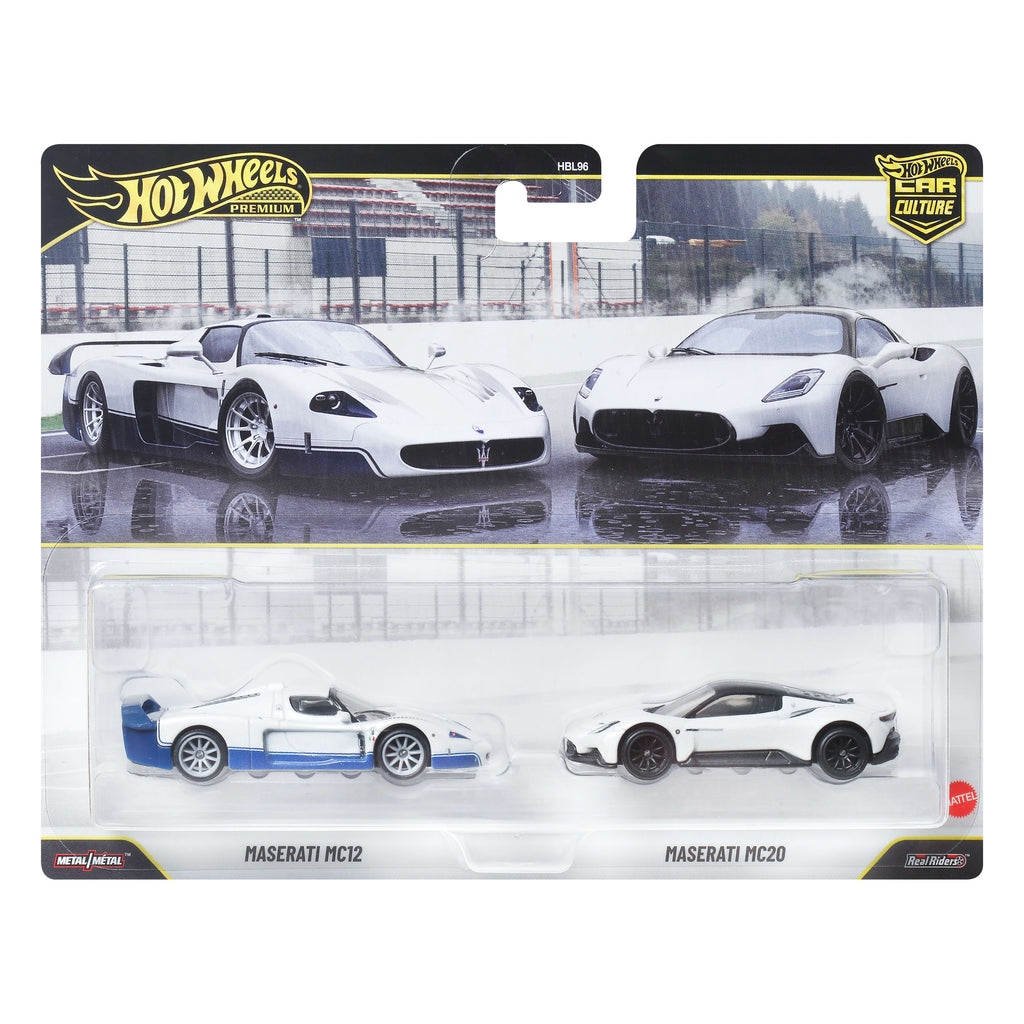 Hot Wheels Premium Car Culture 2'li Set - Maserati MC