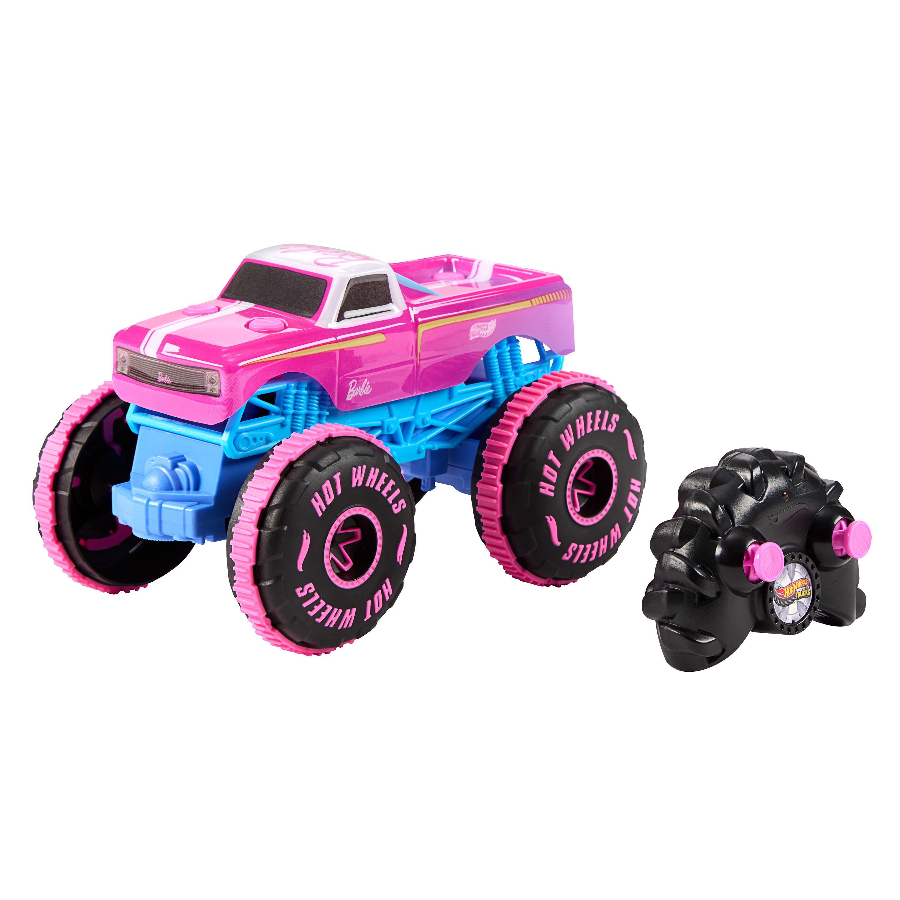 Hot Wheels Monster Trucks Barbie 1:24 Uzaktan Kumandalı Araç
