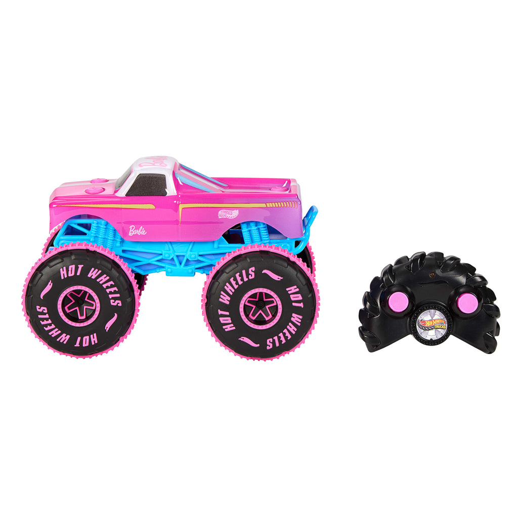 Hot Wheels Monster Trucks Barbie 1:24 Uzaktan Kumandalı Araç