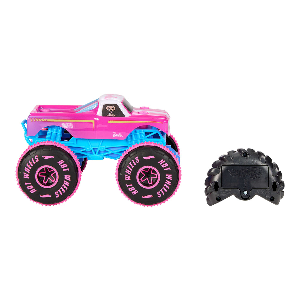 Hot Wheels Monster Trucks Barbie 1:24 Uzaktan Kumandalı Araç