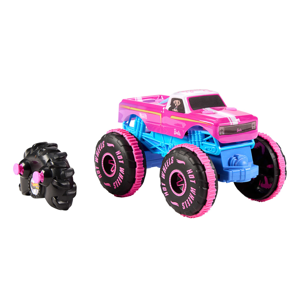 Hot Wheels Monster Trucks Barbie 1:24 Uzaktan Kumandalı Araç