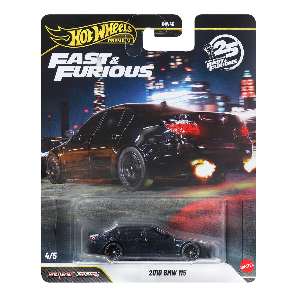 Hot Wheels Premium Fast & Furious '10 BMW M5 1:64 Model Araba