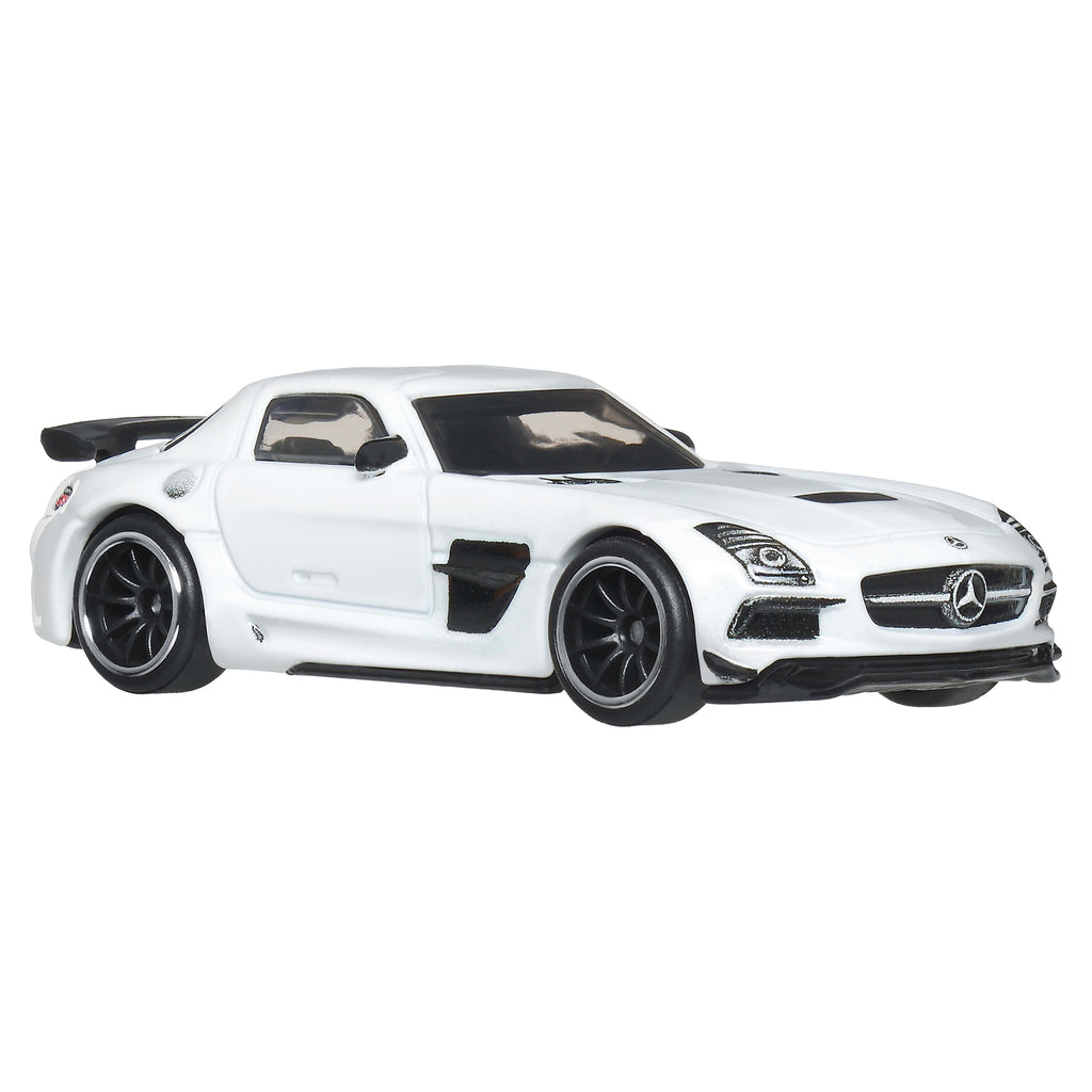 Hot Wheels Premium Fast & Furious Mercedes-Benz SLS AMG Coupé Black Series 1:64 Model Araba