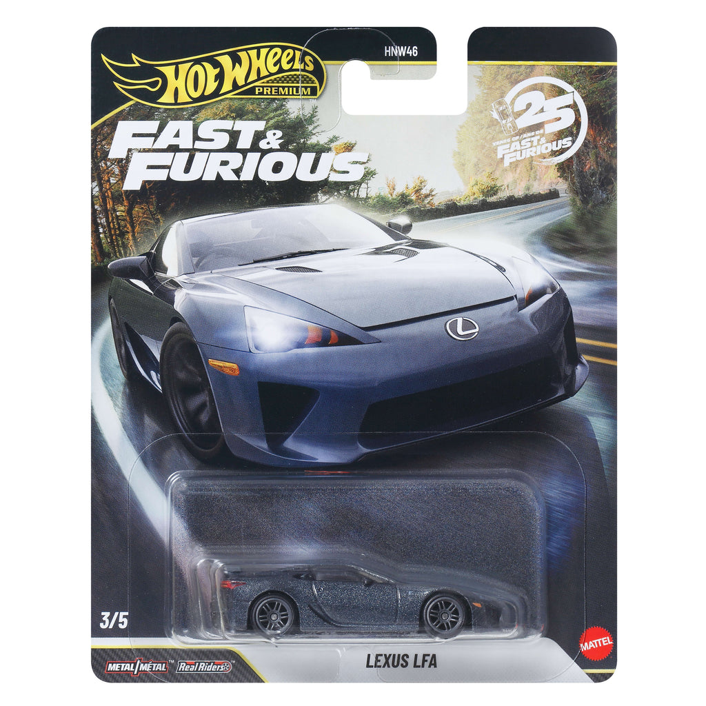 Hot Wheels Premium Fast & Furious Lexus LFA 1:64 Model Araba