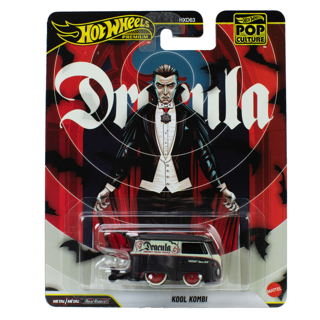 Hot Wheels Premium Pop Culture Dracula Kool Kombi 1:64 Model Araba