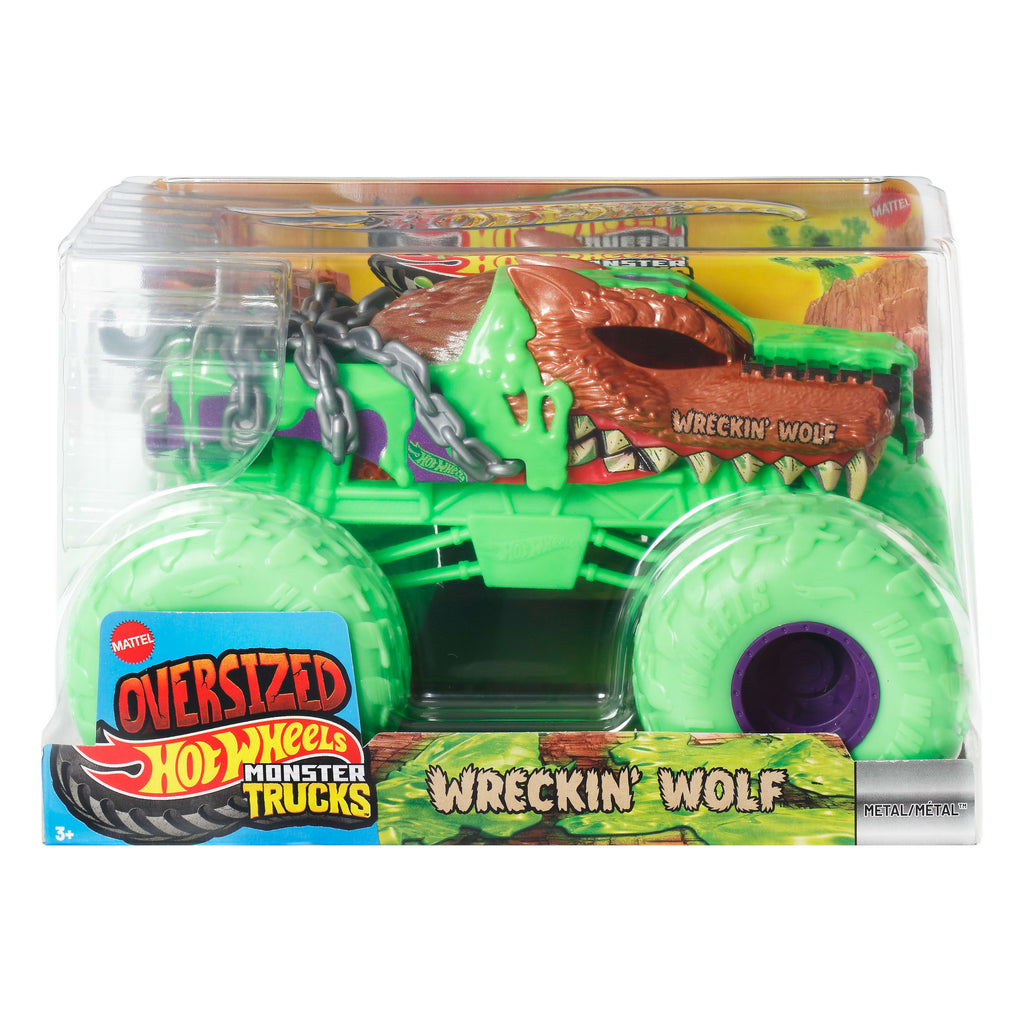 Hot Wheels Monster Trucks Wreckin' Wolf (1:24)