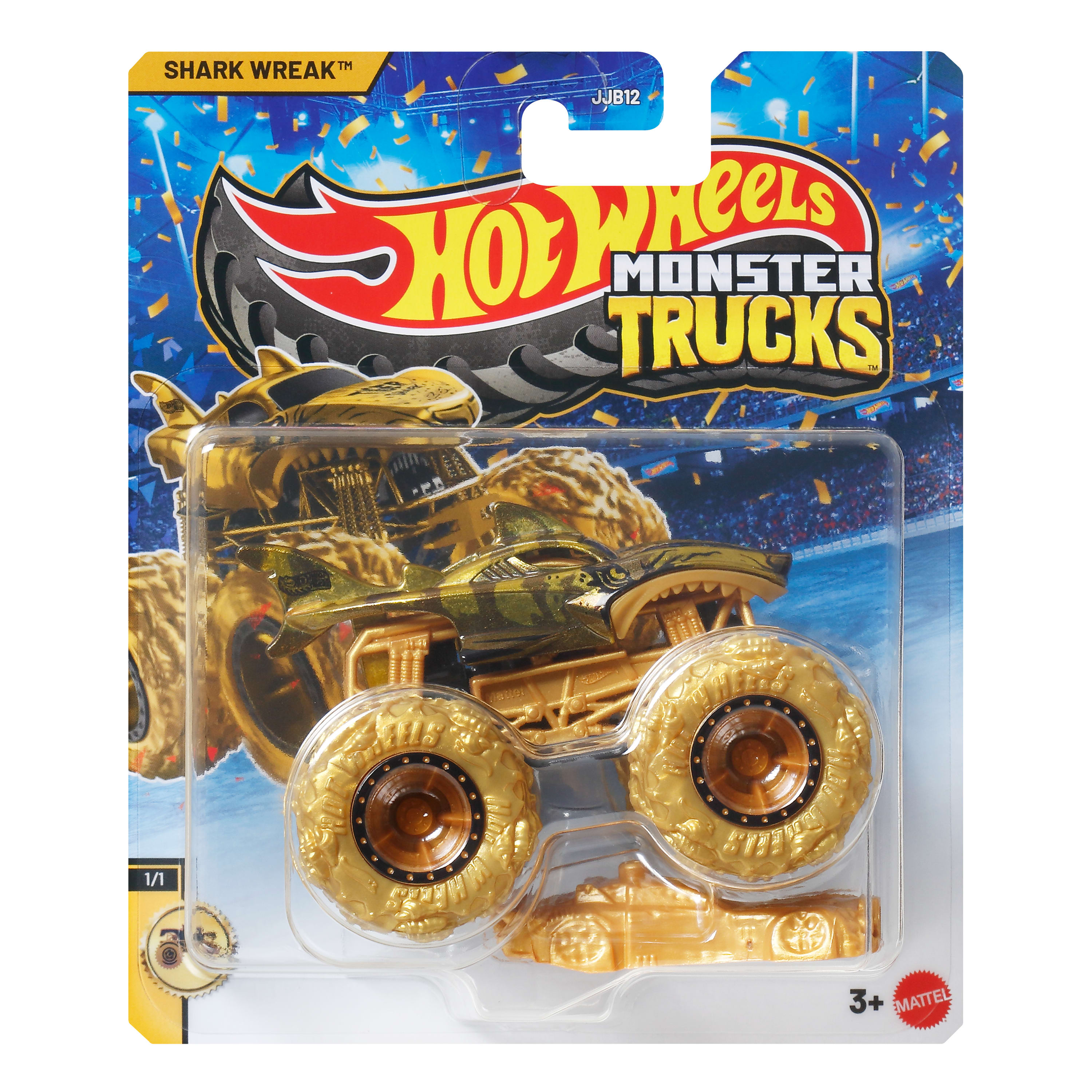 Hot Wheels Monster Trucks Shark Wreak (1:64)