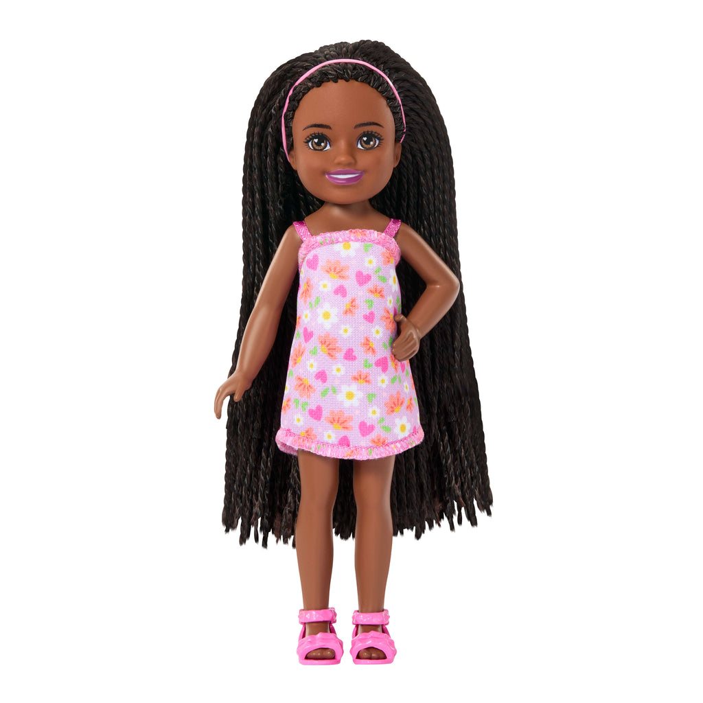 Barbie Chelsea Ari küçük bebek (çiçek desenli elbise)