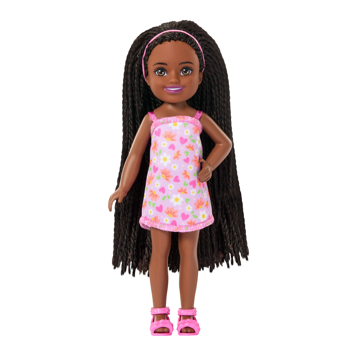 Barbie Chelsea Ari küçük bebek (çiçek desenli elbise)