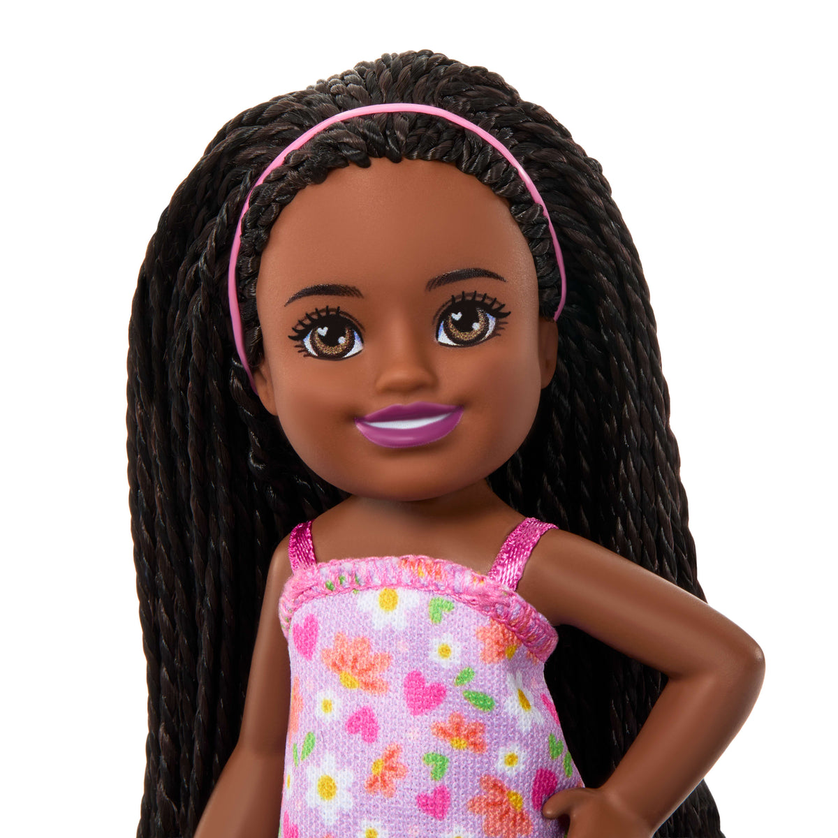 Barbie Chelsea Ari küçük bebek (çiçek desenli elbise)