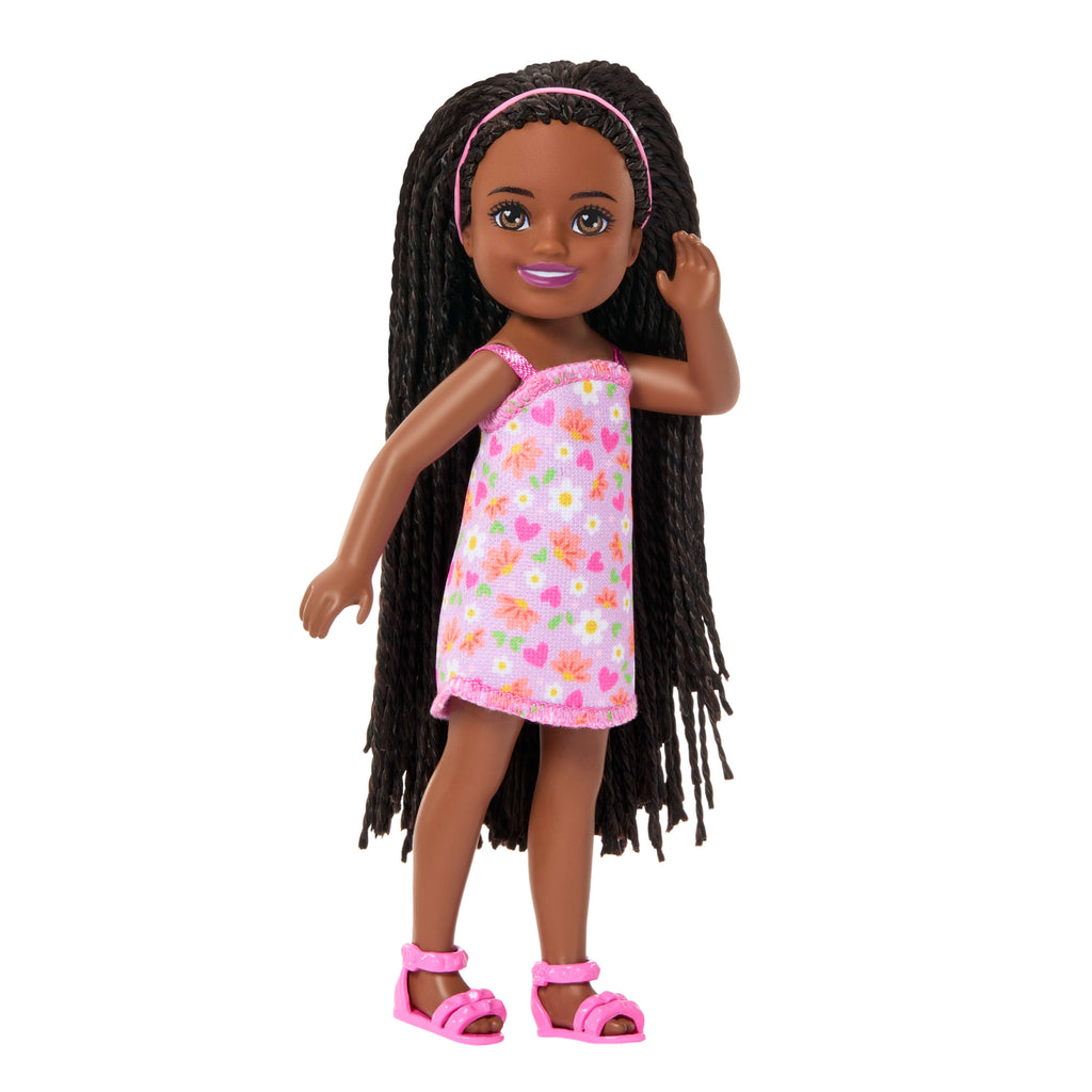 Barbie Chelsea Ari küçük bebek (çiçek desenli elbise)
