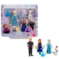 Filmden ilham alan 4 küçük bebek ve 4 aksesuar ile Disney Karlar Ülkesi Anna ve Elsa Karakter Seti