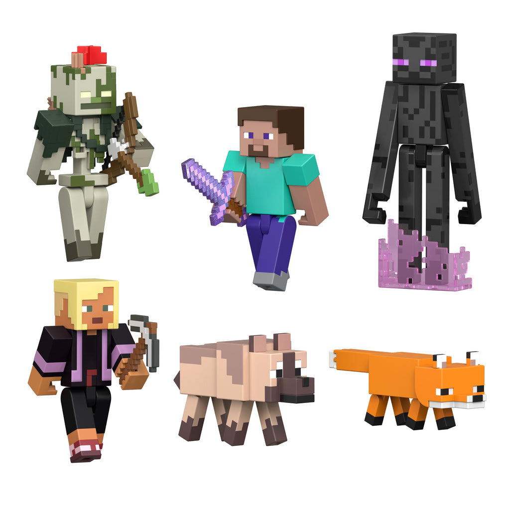 Minecraft Enderman figürü (aksesuar + Redstone parçası)