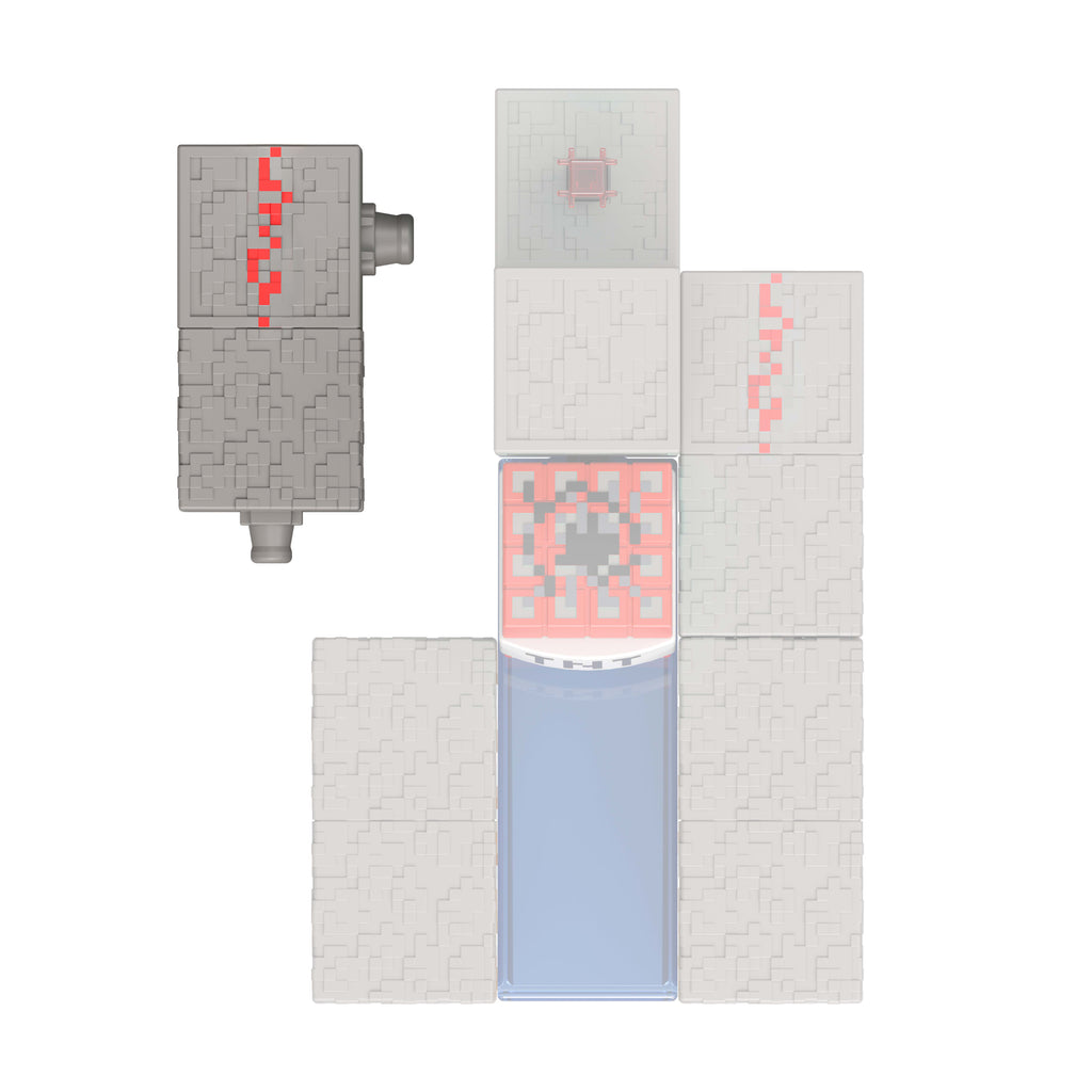 Minecraft İskelet (Skeleton) figürü (aksesuar + Redstone parçası)