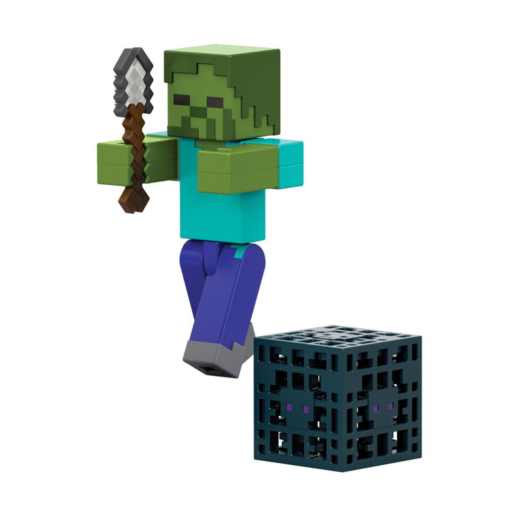 Minecraft Zombie figürü (aksesuar + Redstone parçası)