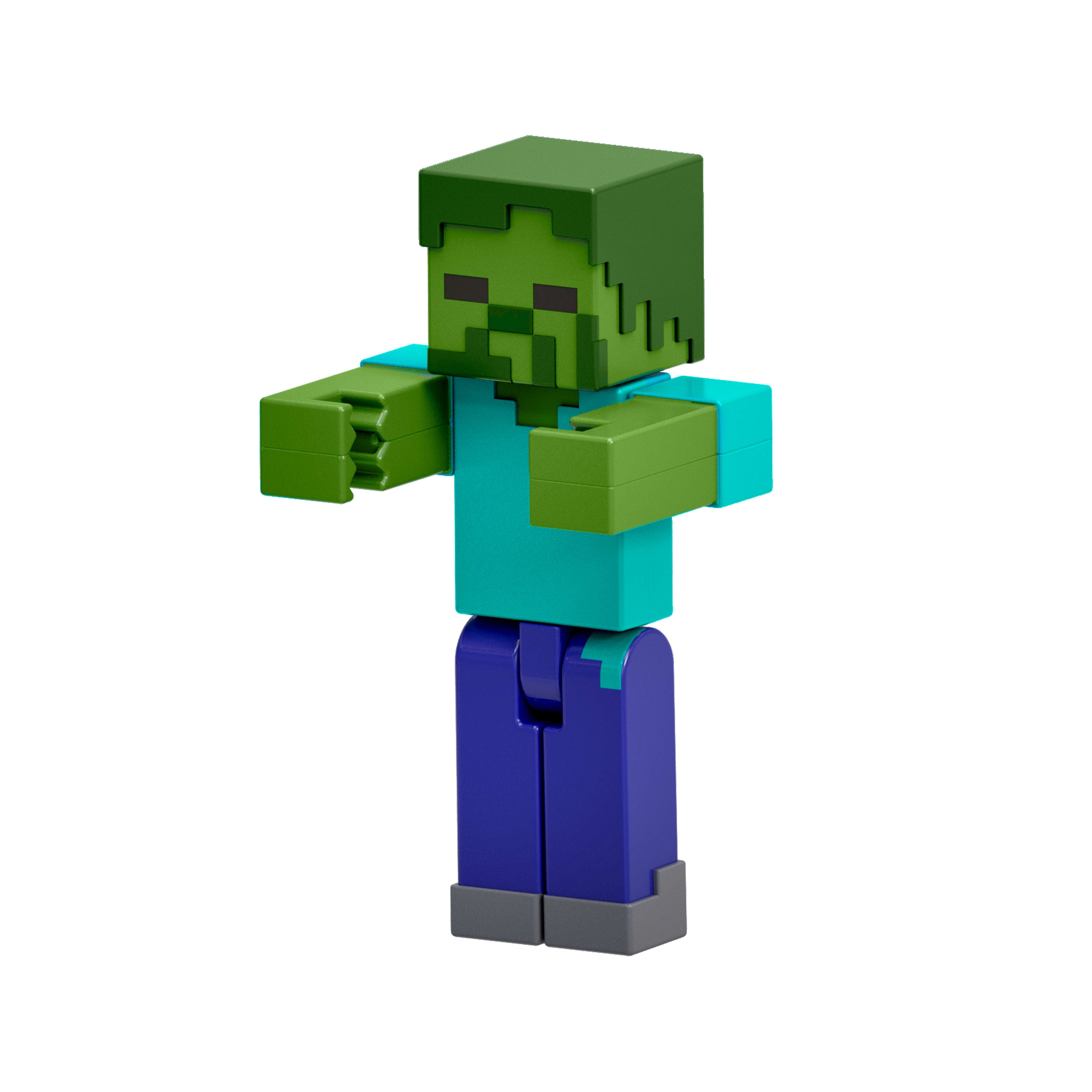 Minecraft Zombie figürü (aksesuar + Redstone parçası)