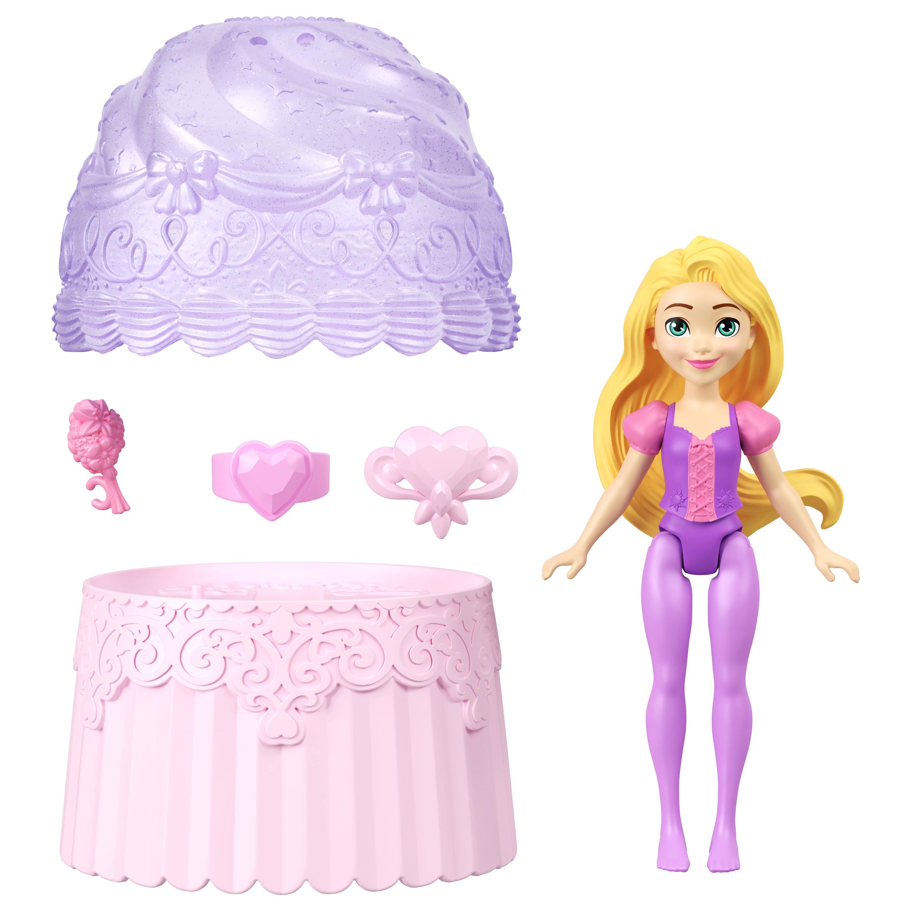 Disney Prenses Cupcake Sürpriz mini bebekler