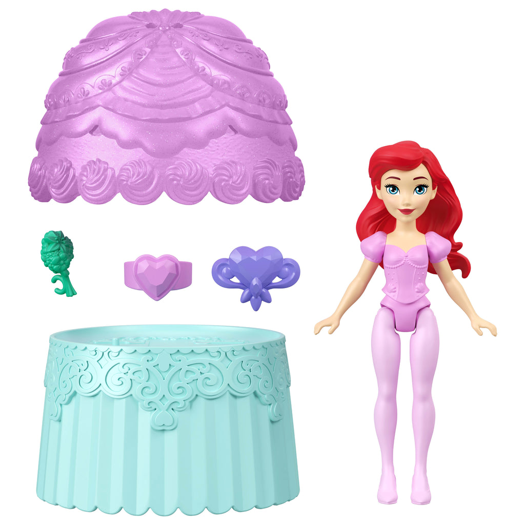 Disney Prenses Cupcake Sürpriz mini bebekler