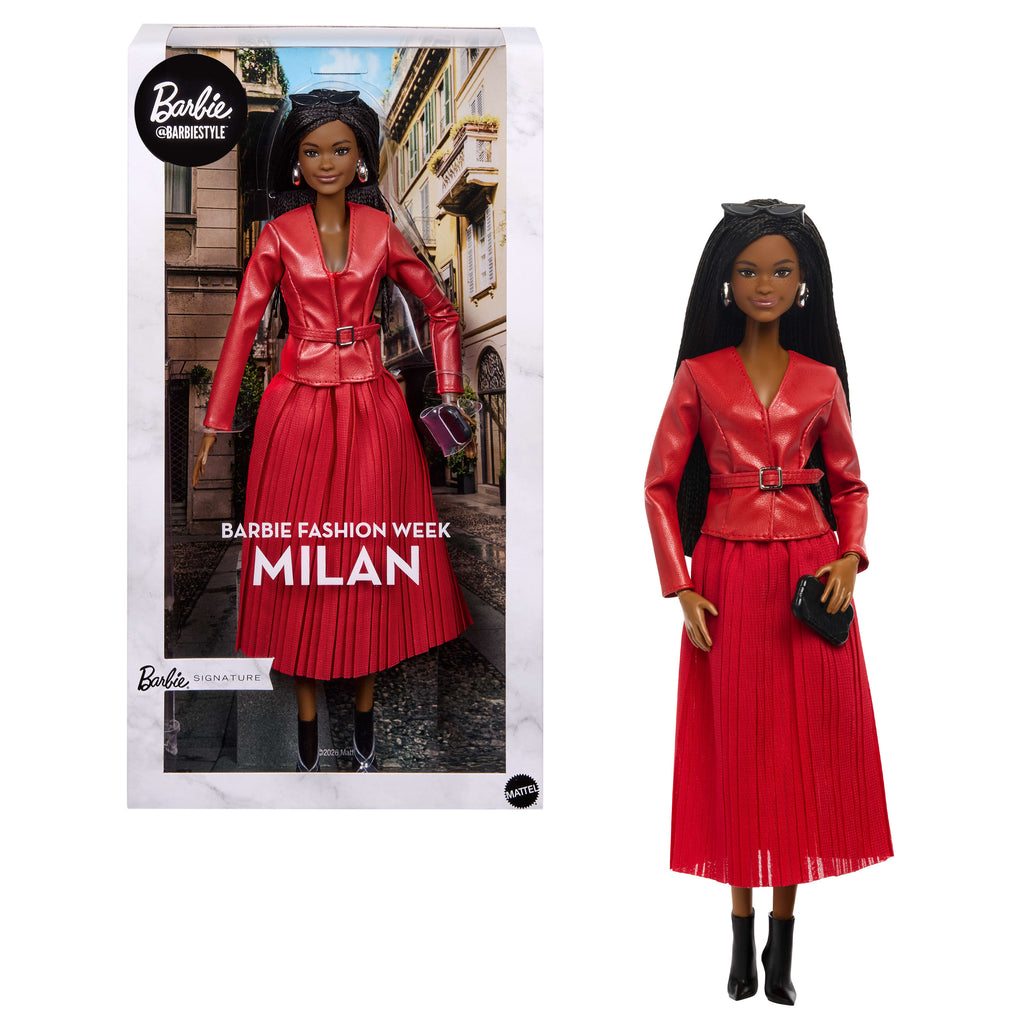 Barbie Signature @BarbieStyle Brooklyn Milano Moda Haftası bebeği