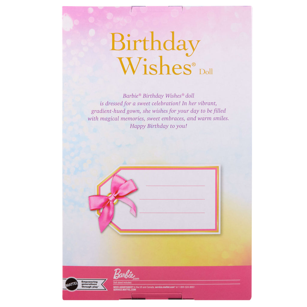 Barbie Signature Birthday Wishes bebeği