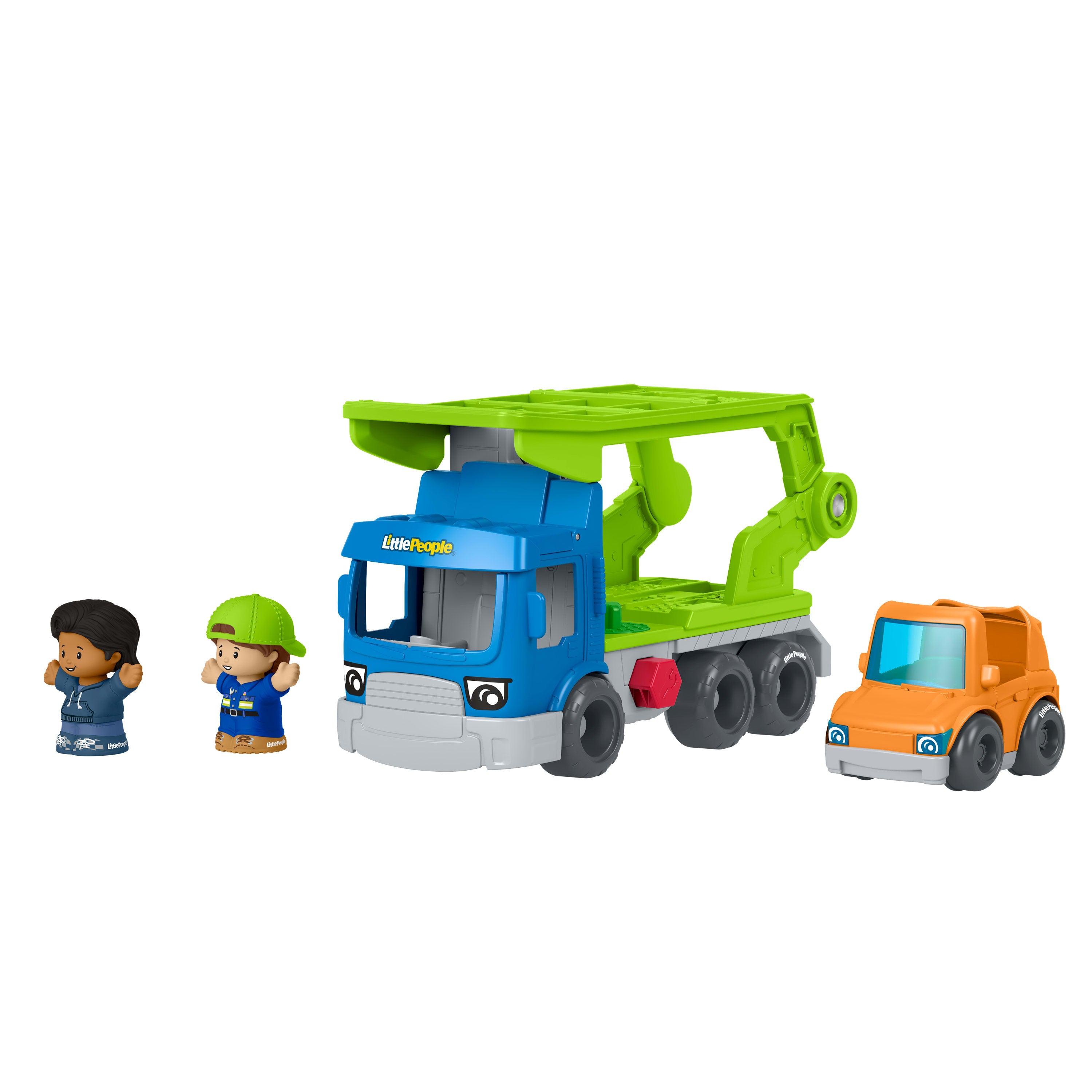 Fisher-Price Little People Load & Roll Hauler oyun seti