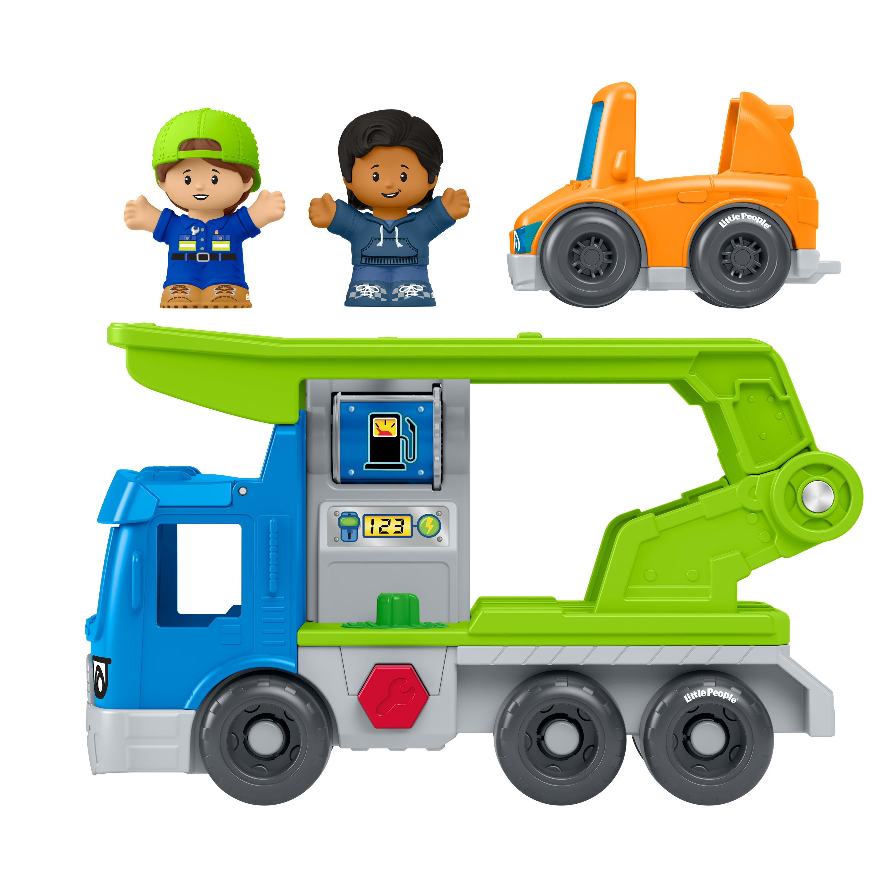 Fisher-Price Little People Load & Roll Hauler oyun seti