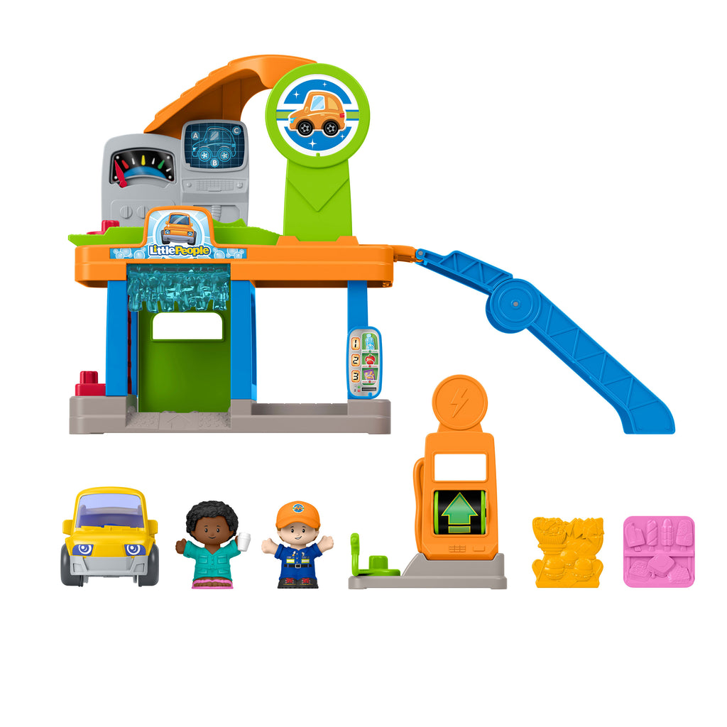 Fisher-Price Little People Fillin' Fun Servis İstasyonu oyun seti