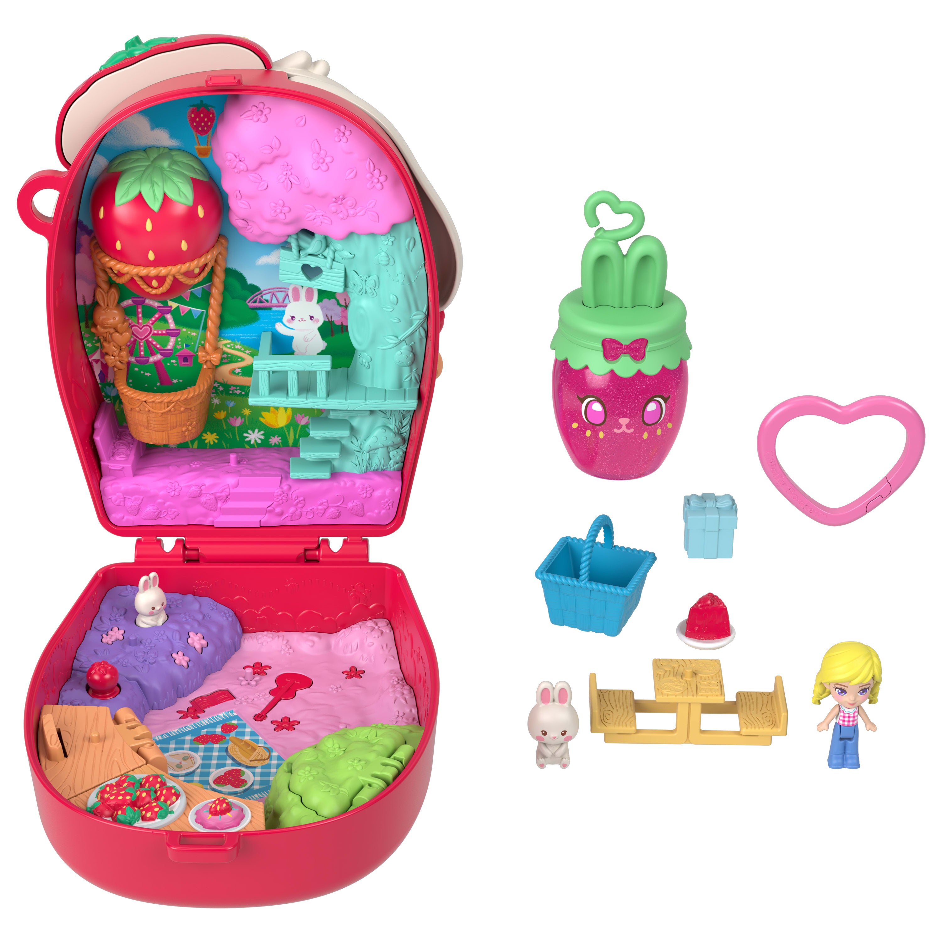 Polly Pocket Piknik Tavşan Kompakt Oyun Seti